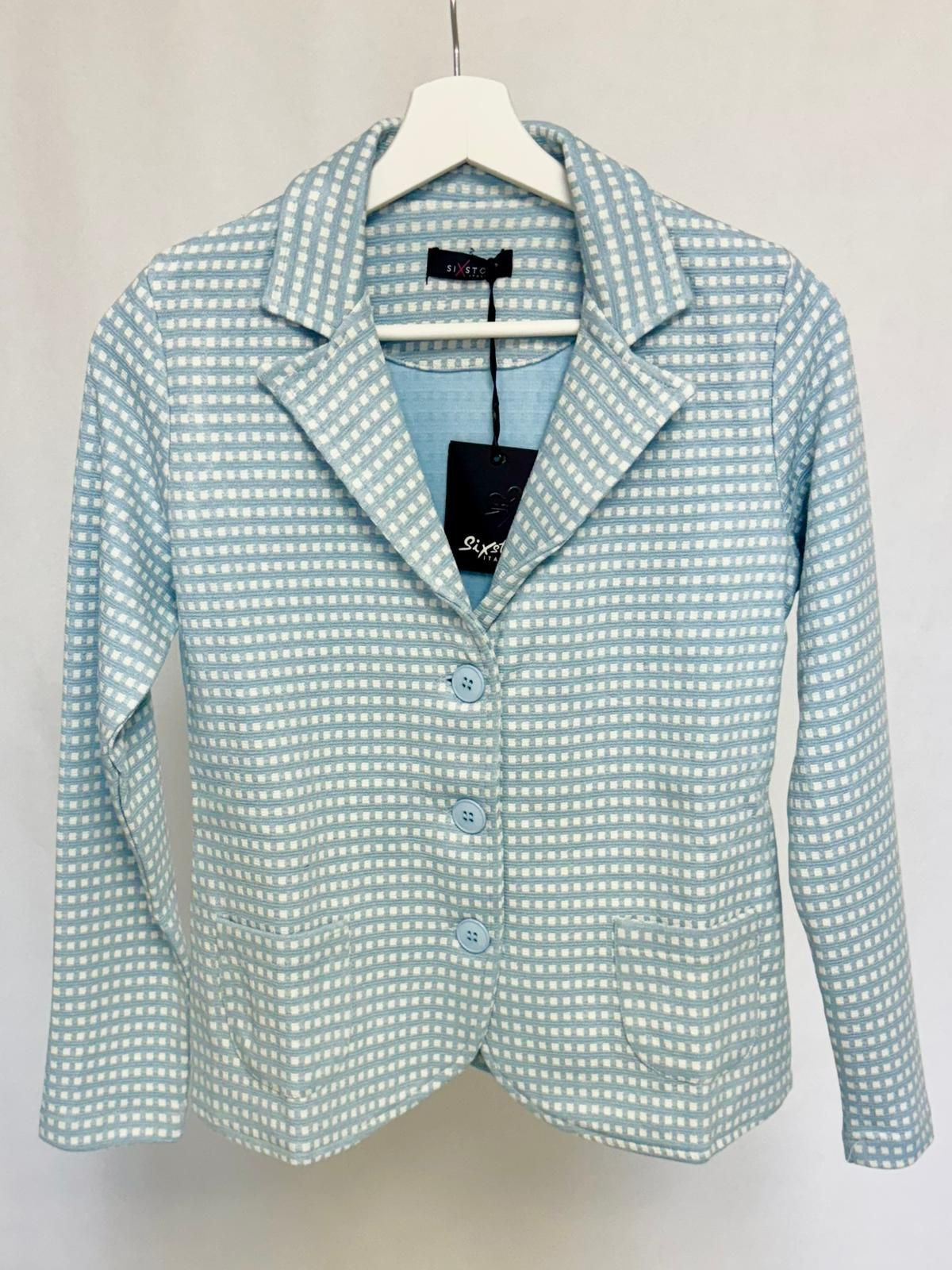 Stretch Check Blazer