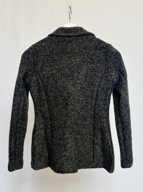 Boucle knit blazer