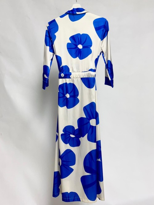 Floral Long Shirt Dress