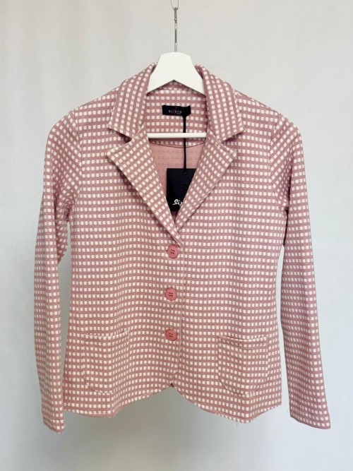 Stretch Check Blazer