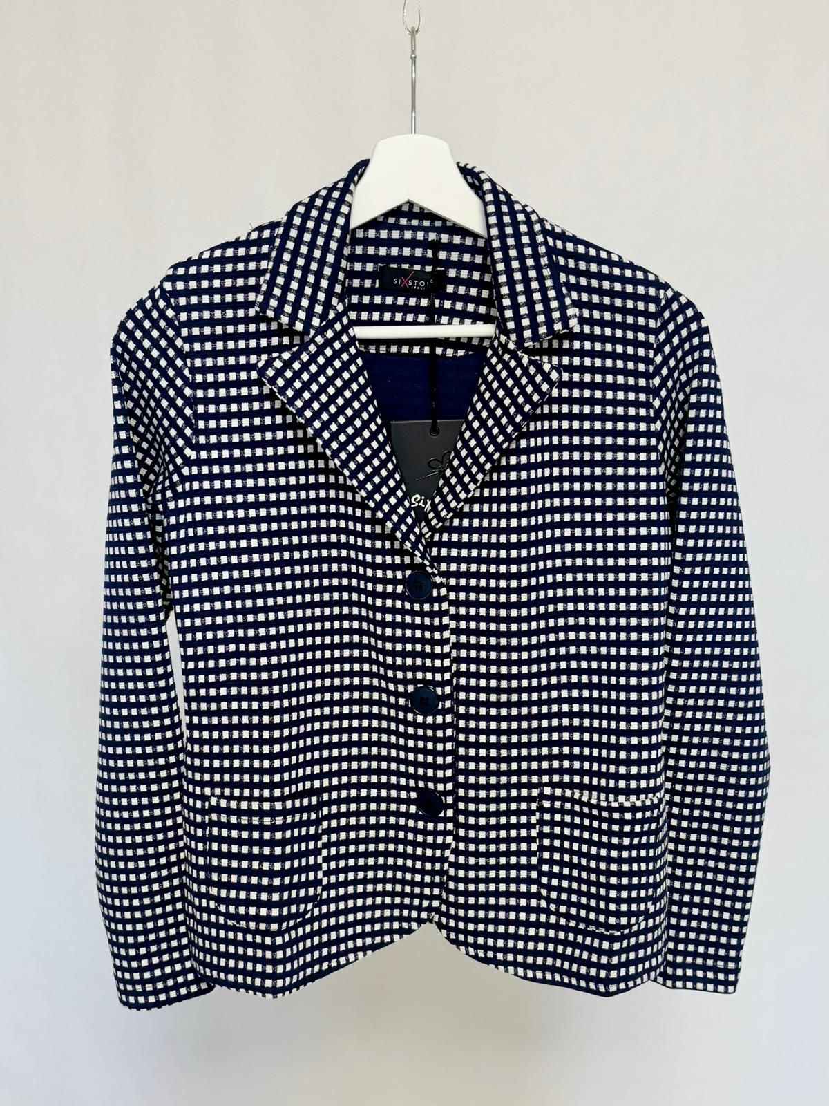 Stretch Check Blazer