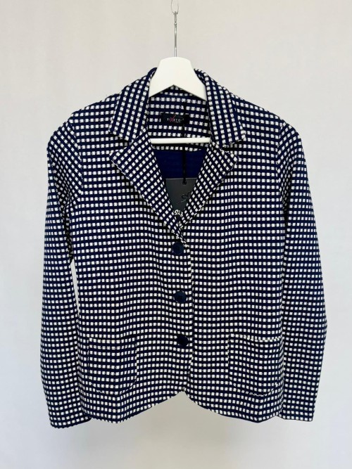 Stretch Check Blazer
