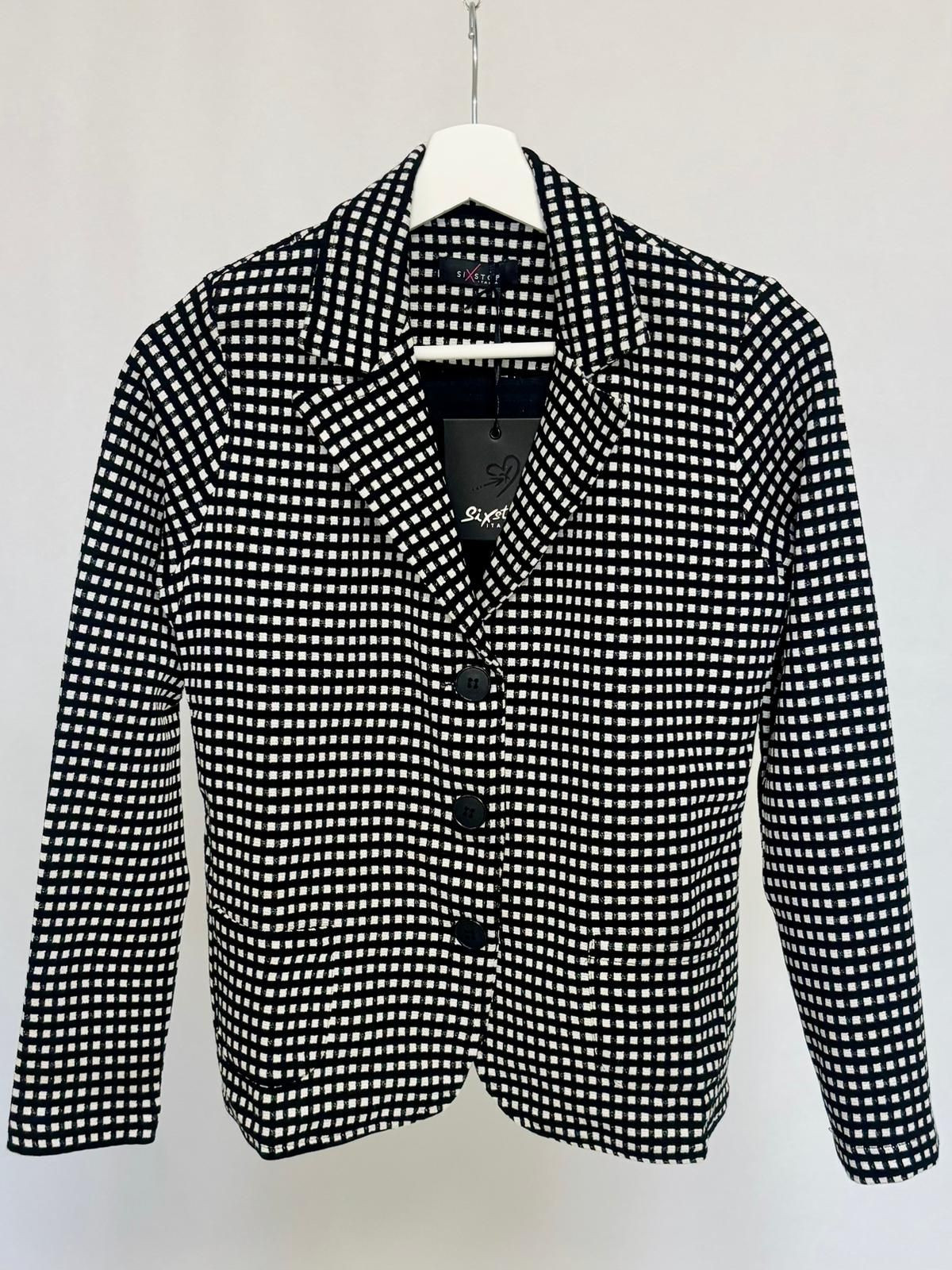 Stretch Check Blazer